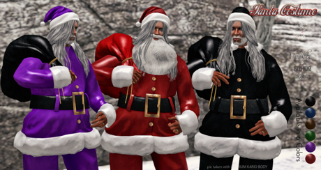 Second Life Marketplace - [NTC] Santa Costume Green